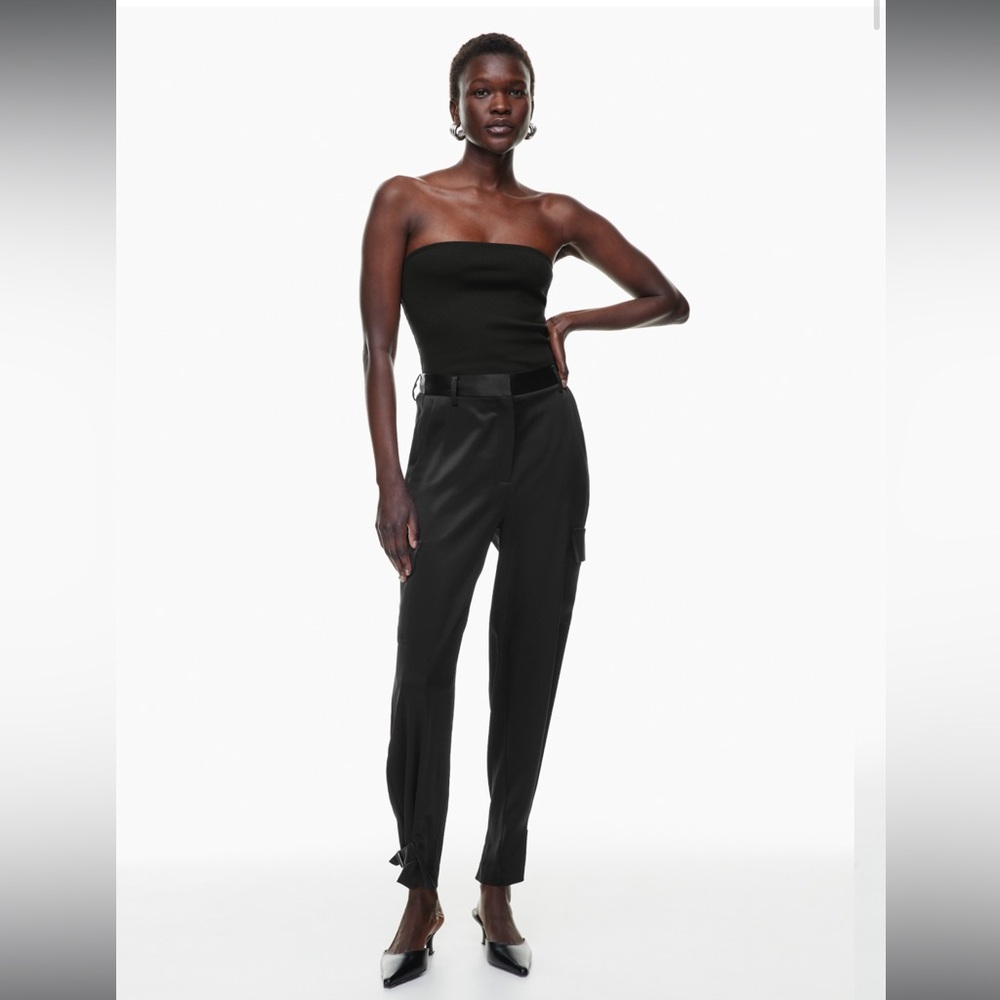 Aritzia Babaton refined satin cargo pants - NWOT